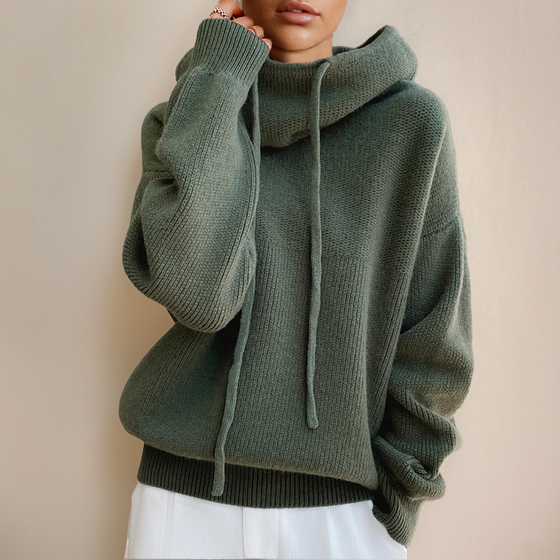 Parisien Raffiné™ | Oversized Knitted Hoodie