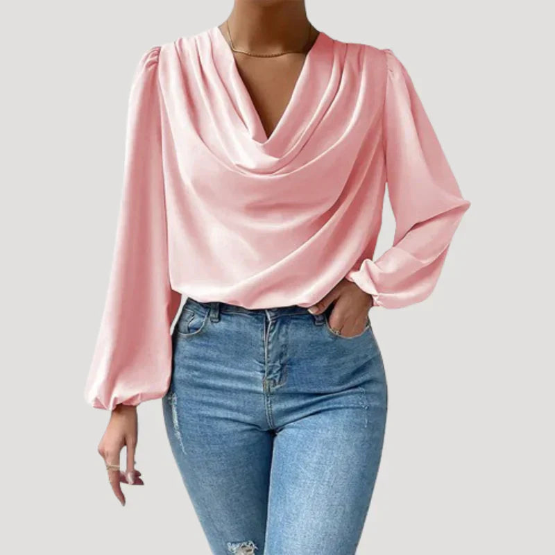 Chiara | V-Neck Blouse