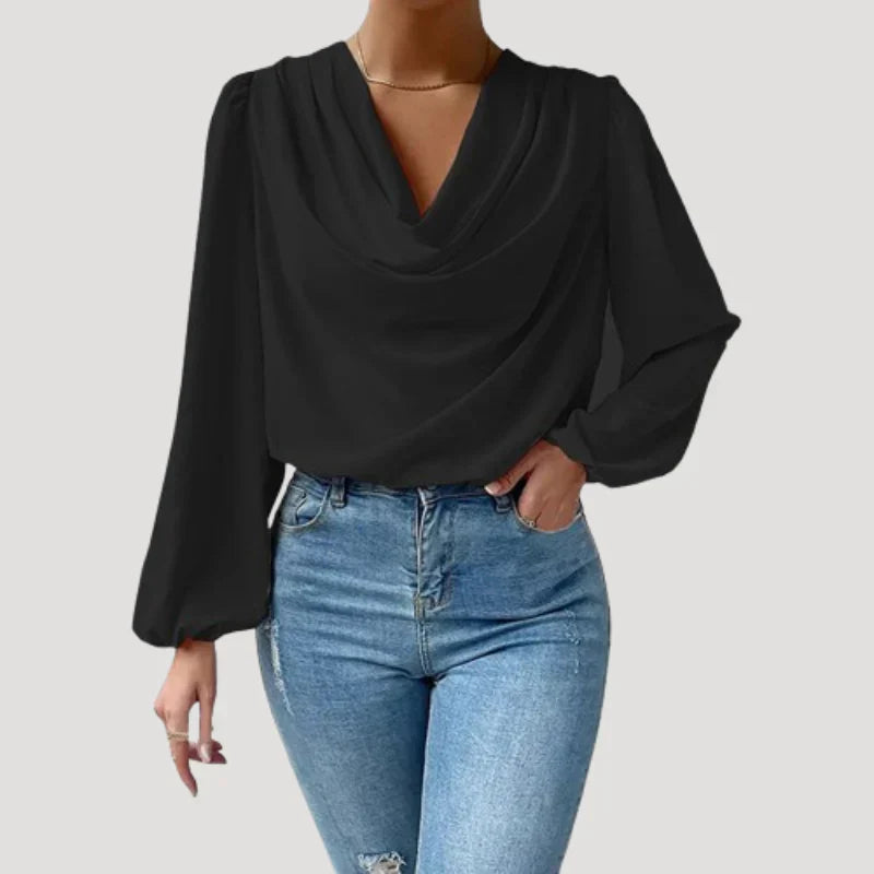 Chiara | V-Neck Blouse